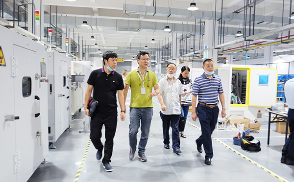 重慶市北碚區(qū)一行領(lǐng)導(dǎo)對(duì)日聯(lián)科技總部進(jìn)行參觀調(diào)研 重慶市北碚區(qū)一行領(lǐng)導(dǎo)對(duì)日聯(lián)科技總部進(jìn)行參觀調(diào)研